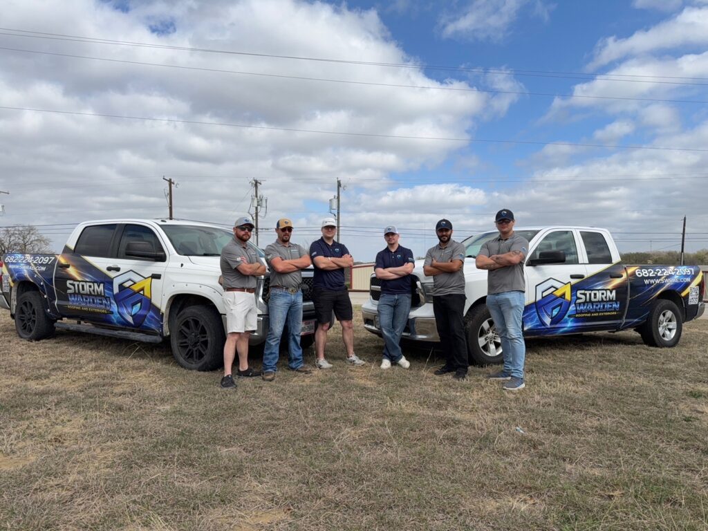 The Storm Warden Roofing & Exteriors team